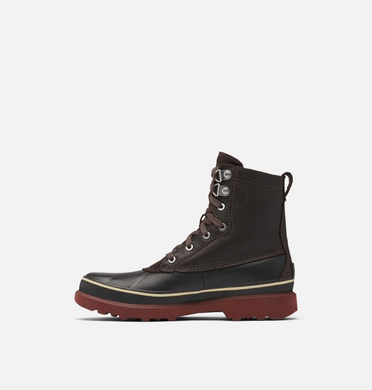 Zapatillas Sorel Hombre - Caribou™ Storm Boot Negras Marrones - 03684-DEJN